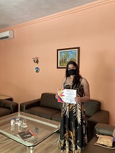 О вручении грамоты за вклад в культурное сотрудничество народов БРИКС 