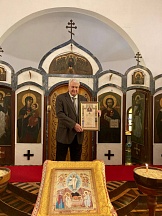 О награждении Генерального консула Патриаршей грамотой